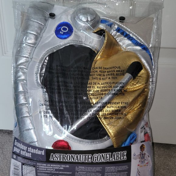 Inflatable Astronaut Costume - Child Standard - Picture 2 of 5
